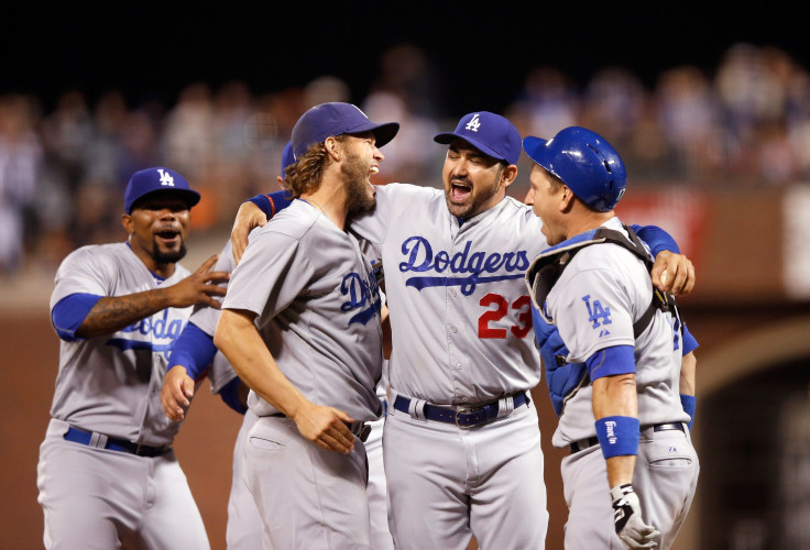 dodgers celebrate