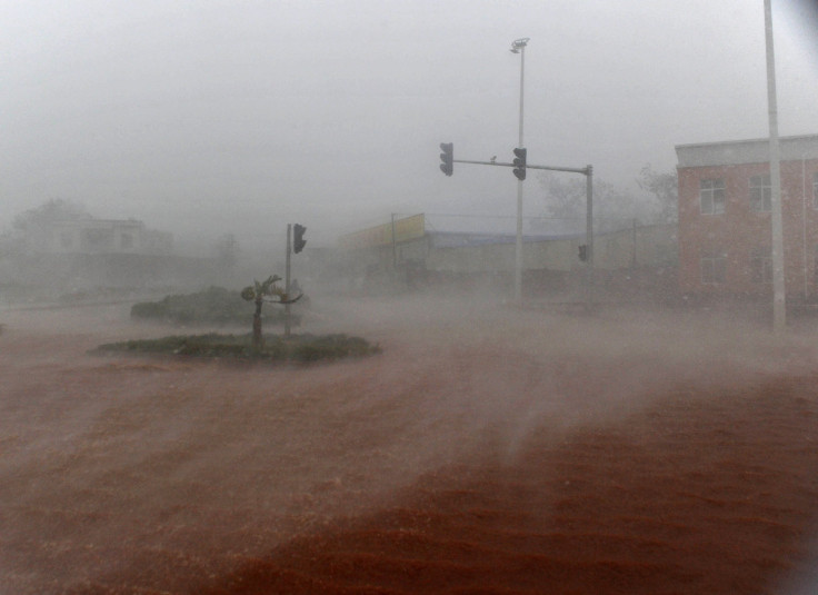 Typhoon, Zhanjiang, Sept. 16, 2014