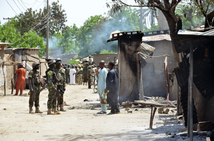 Nigerian army in Maiduguri