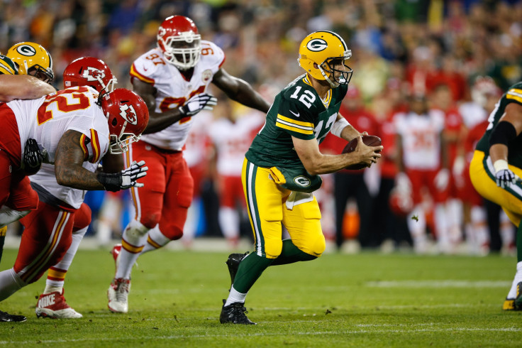 Aaron Rodgers Packer Chiefs 