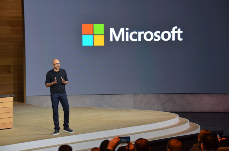 Nadella on stage