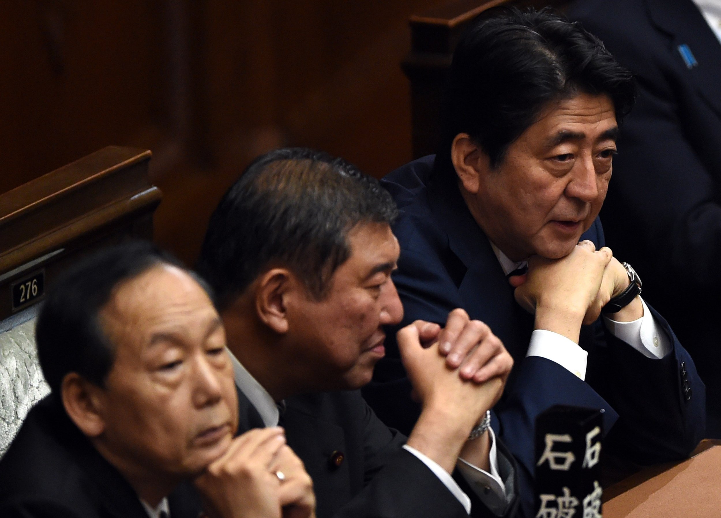 Japanese Pm Shinzo Abe Unveils New Cabinet Retains Half Of His Ministers Ibtimes