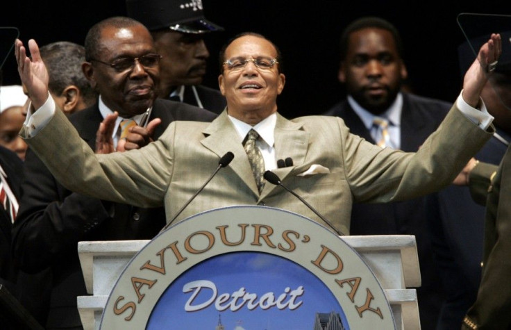 Nation of Islam leader Farrakhan