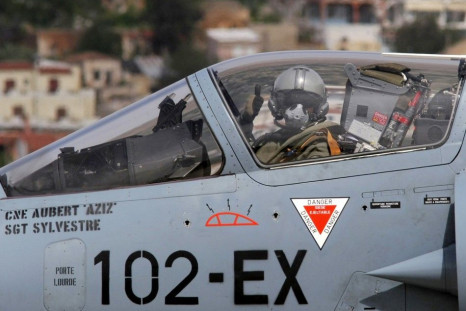 A French pilot in a French Mirage 2000