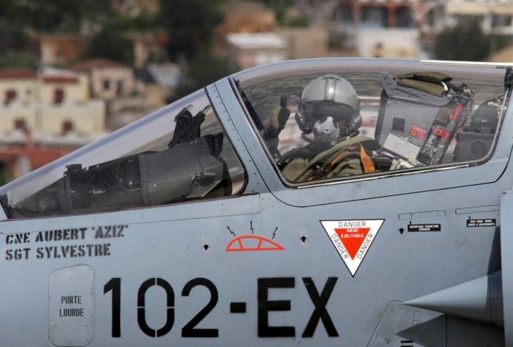 A French pilot in a French Mirage 2000