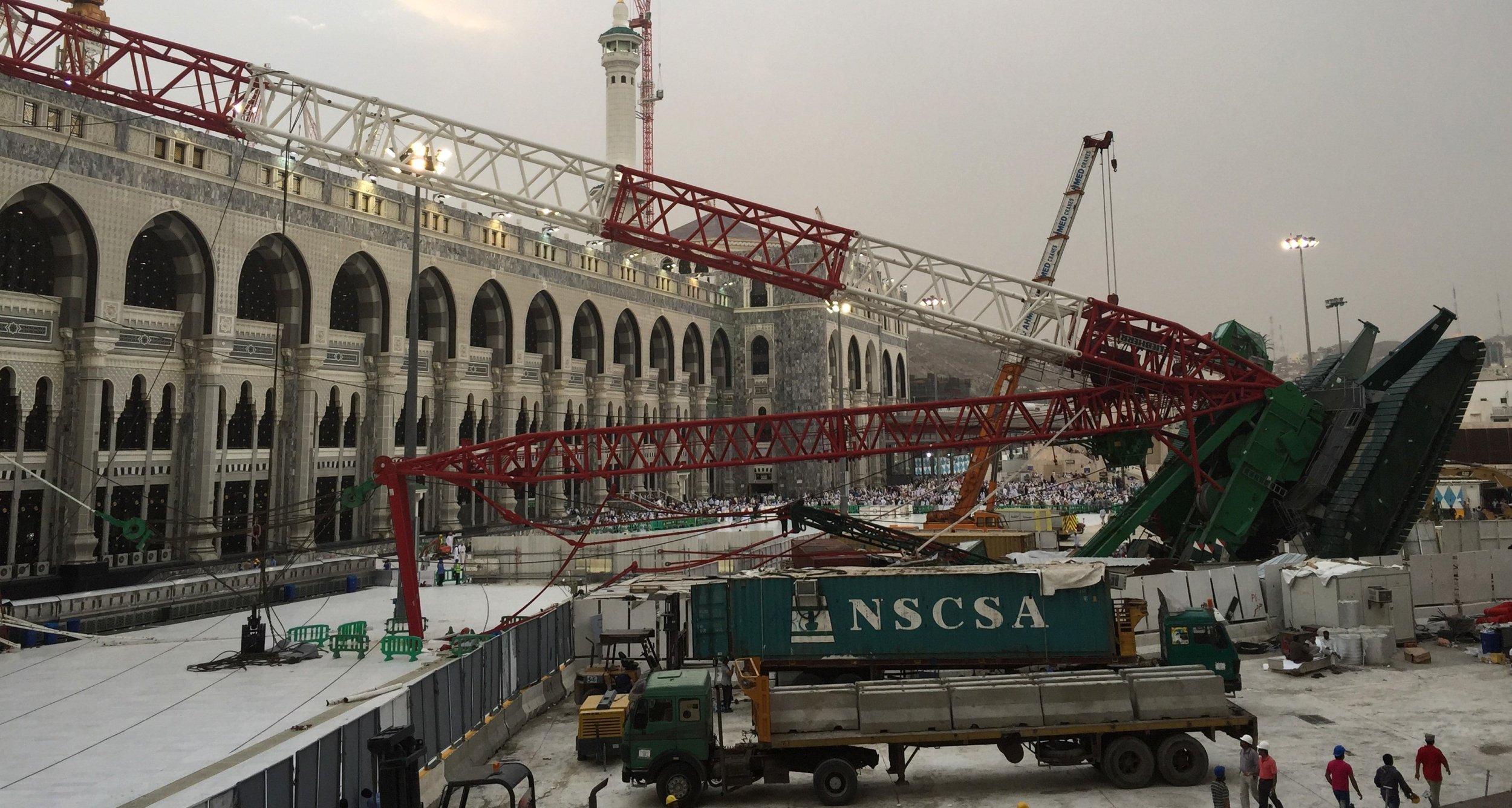 Saudi Arabia Grand Mosque Crane Crash Compensation: Victims, Families ...