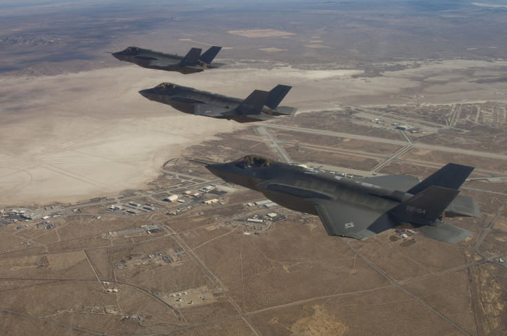 F-35 Joint Strike fighter over Edwards