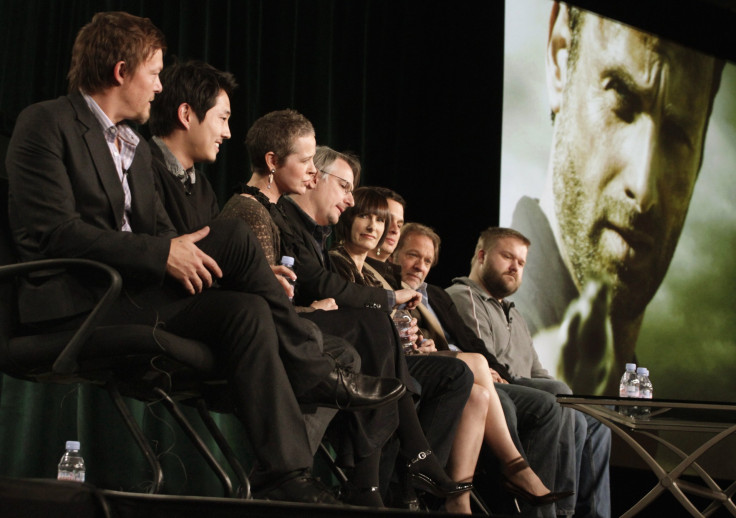 Cast members and producers of "The Walking Dead" 