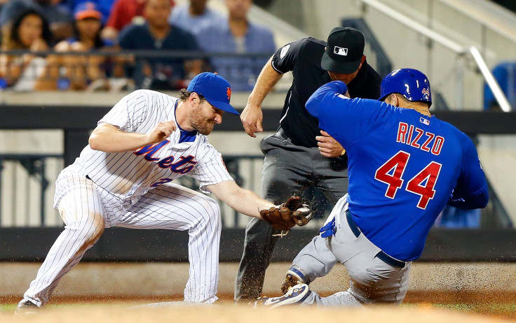 Mets Cubs Murphy Rizzo 