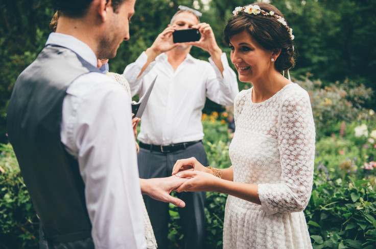 wedding selfie