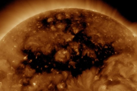 coronal hole sun