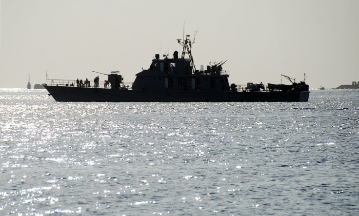 An Iranian ship in the Red Sea