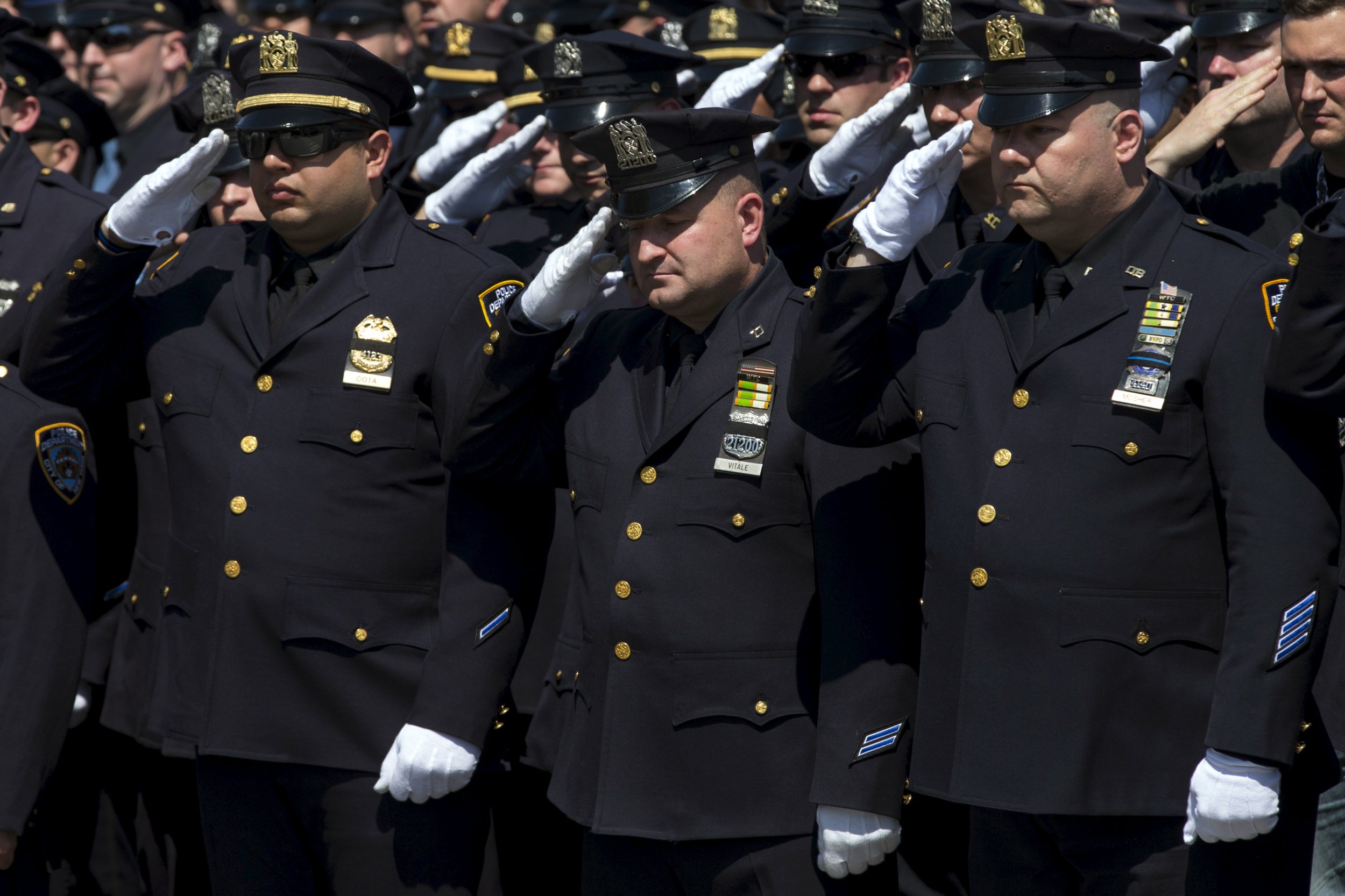 Law Enforcement Death Statistics In 2014, 96 Police Officers Killed In