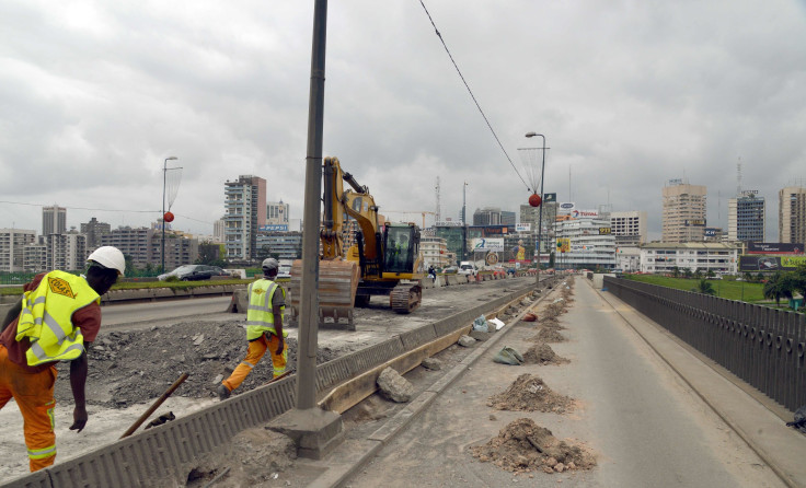 General de Gaulle bridge in Abidjan, Côte d’Ivoire