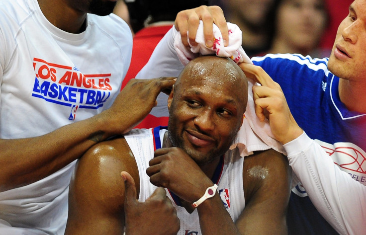 Lamar Odom LA hospital new photos