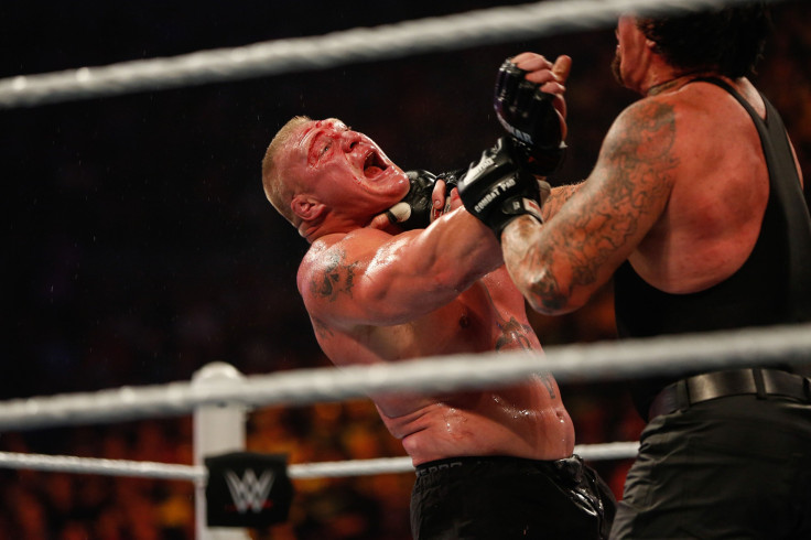 The Undertaker Brock Lesnar