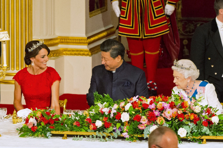 [08:35] Chinese President Xi Jinping with the Duchess of Cambridge and Queen Elizabeth II 