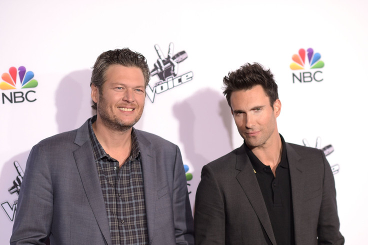 Blake Shelton and Adam Levin