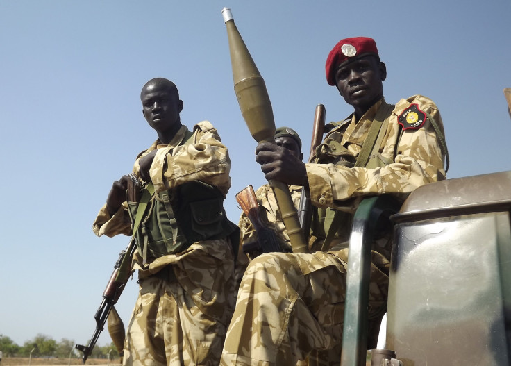 South Sudanese troops