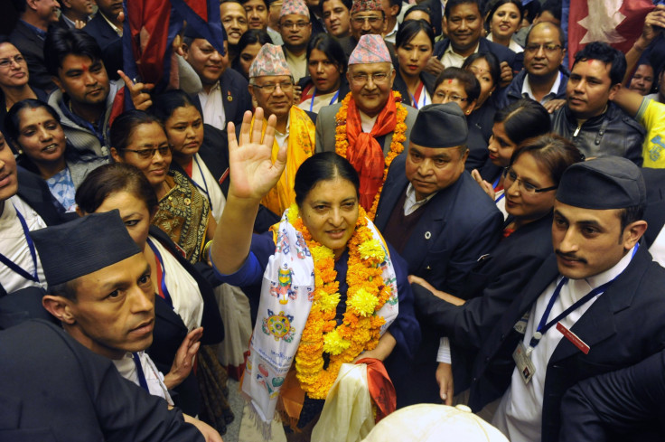 Nepal new President Bidhya Devi Bhandari 