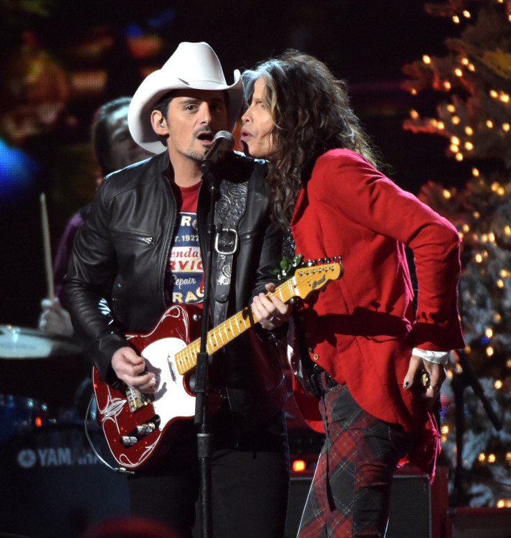 Brad Paisley and Steven Tyler