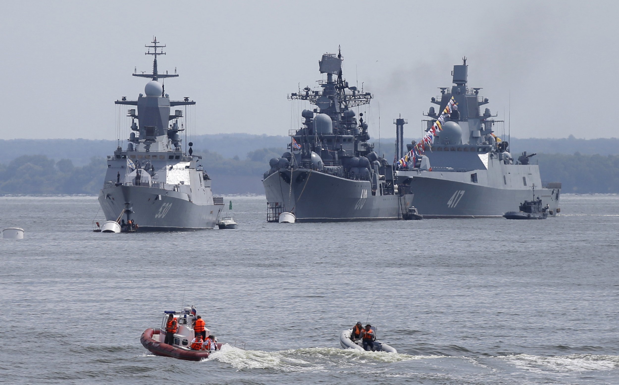 Russian Missile Cruisers Deploy In Mediterranean To Counter Nato Aircraft Carriers Ibtimes