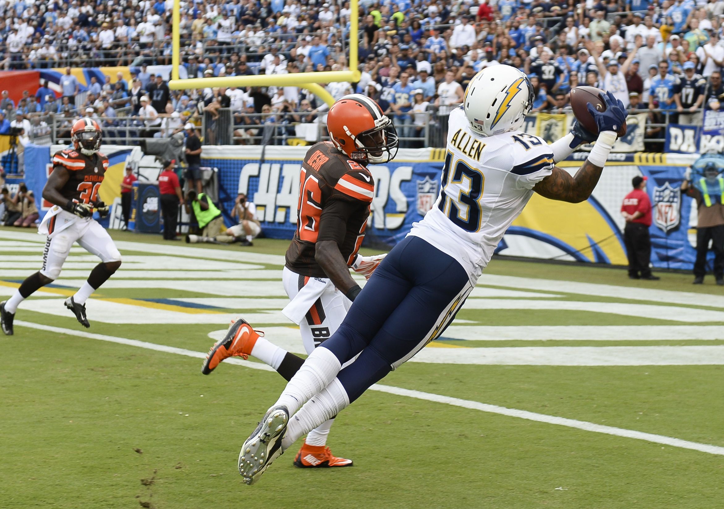 San Diego Chargers WR Keenan Allen Out Indefinitely With Kidney Injury ...