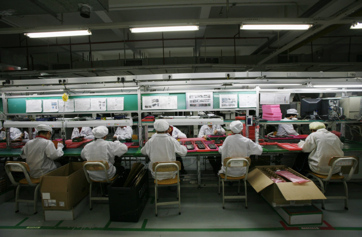 Foxconn factory workers