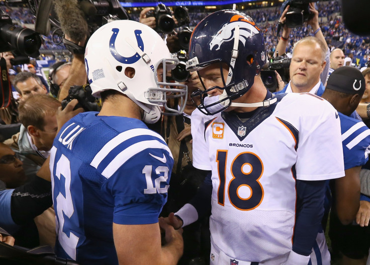 Peyton Manning Andrew Luck