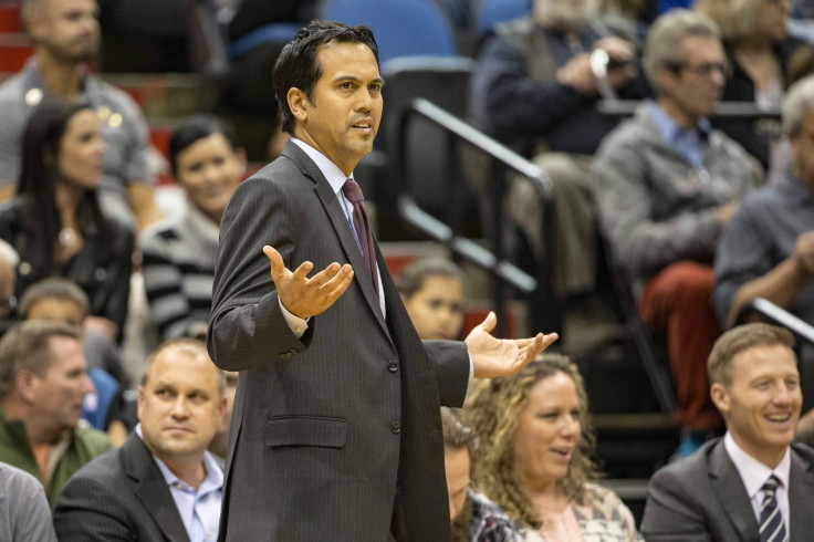 Miami Heat head coach Erik Spoelstra