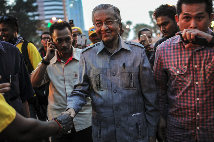 Former prime minister Mahathir Mohamad