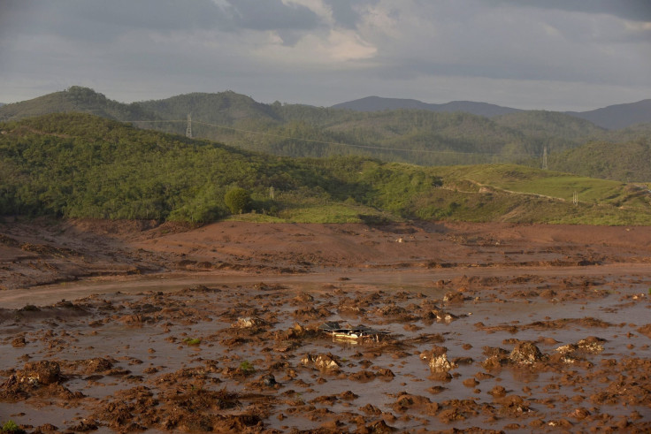 Burst dam in Brazil