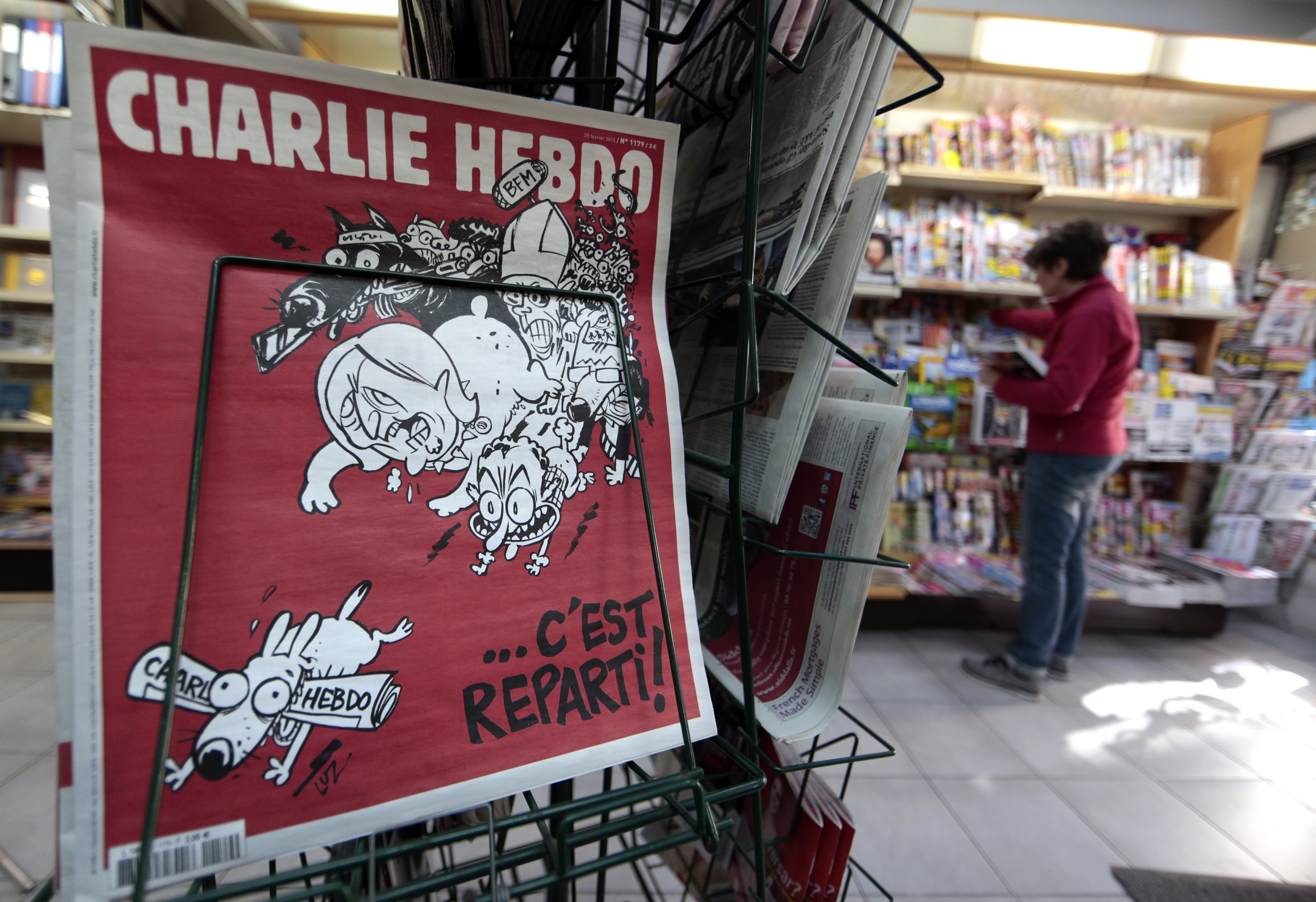 Russian Plane Crash Charlie Hebdo Cartoon Is 'Blasphemy,' Russia Says ...