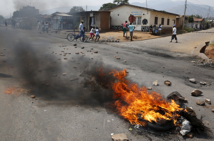 Burundi presidential election violence