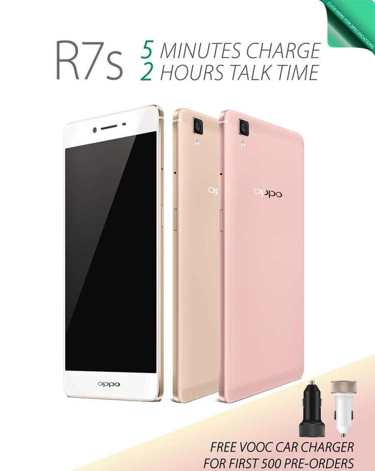 Oppo R7s-Preorder