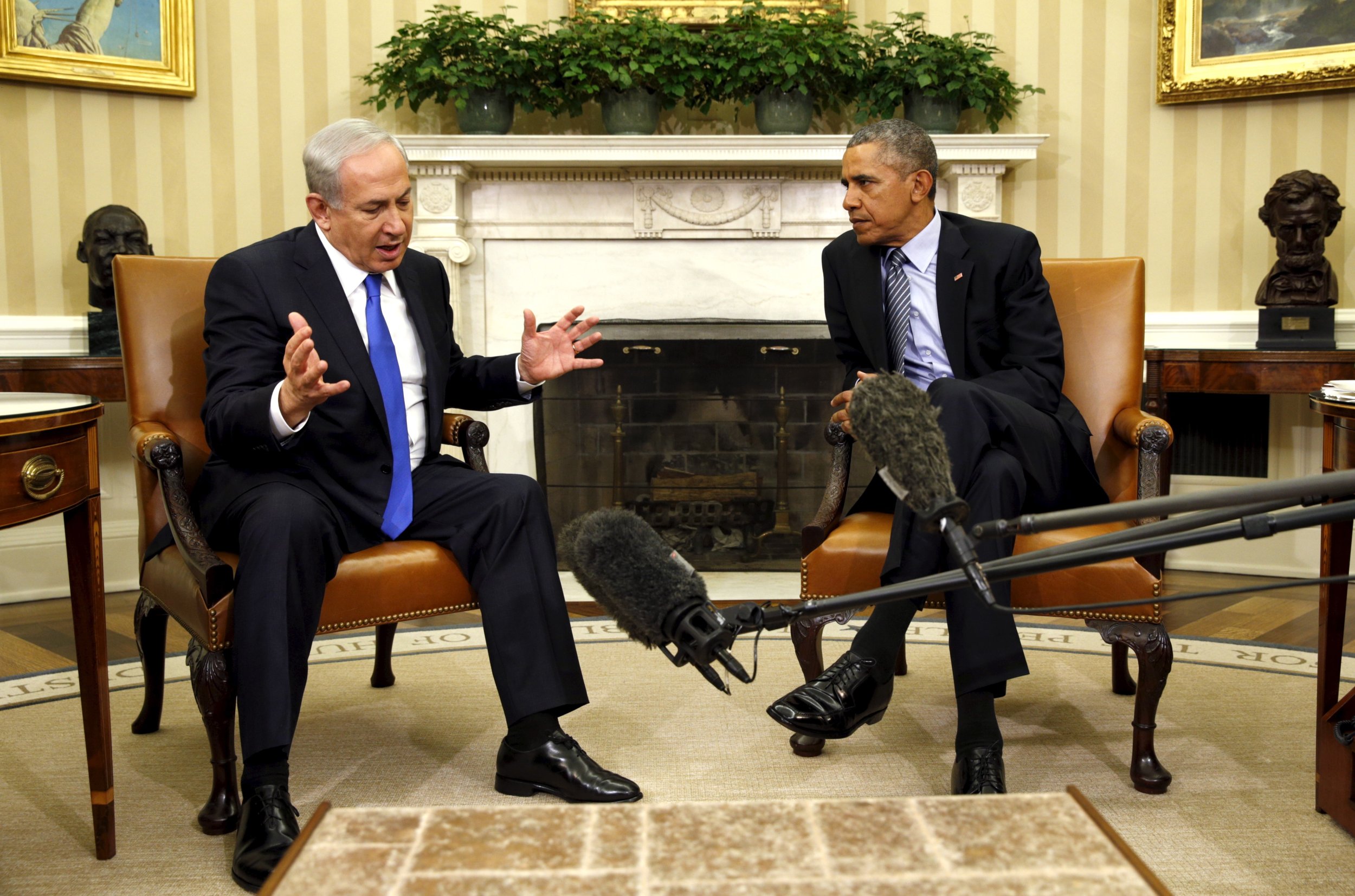 netanyahu white house visit