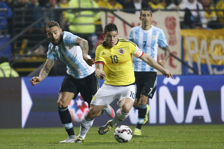 James Rodriguez Colombia 2015