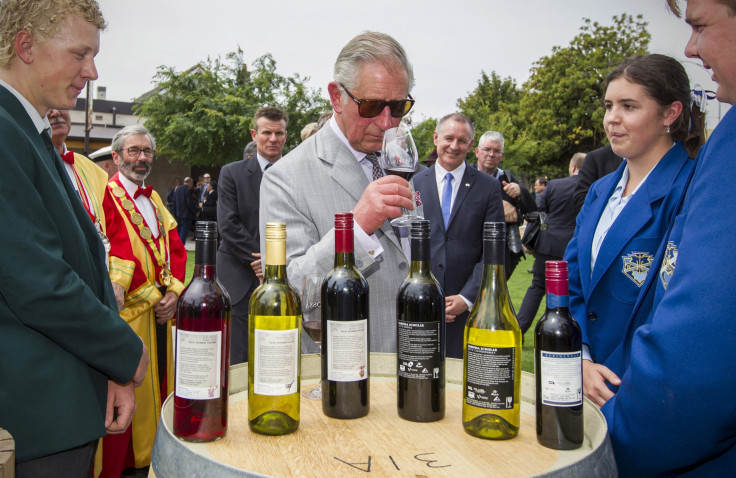 [09:05] Prince Charles samples a red wine at Tanunda