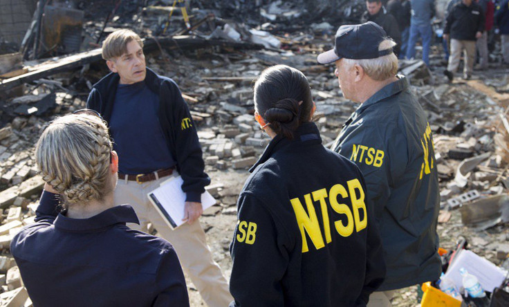 Akron, Ohio plane crash NTSB footage