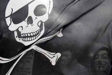 Jolly Roger online piracy flag 