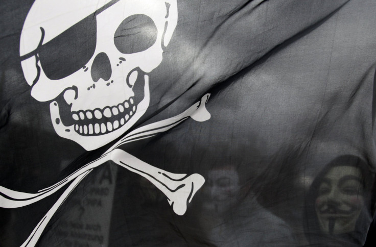 Jolly Roger online piracy flag 
