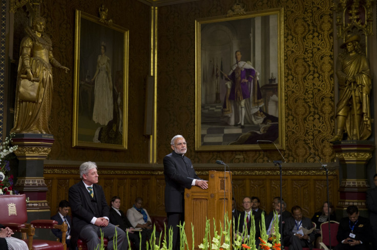 Modi uk parliament