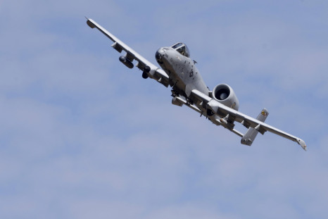 An A-10 during an exercise