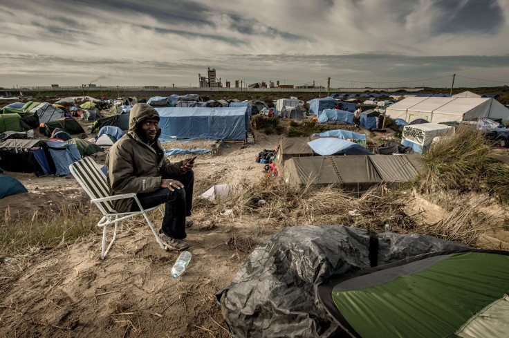 French migrant camp