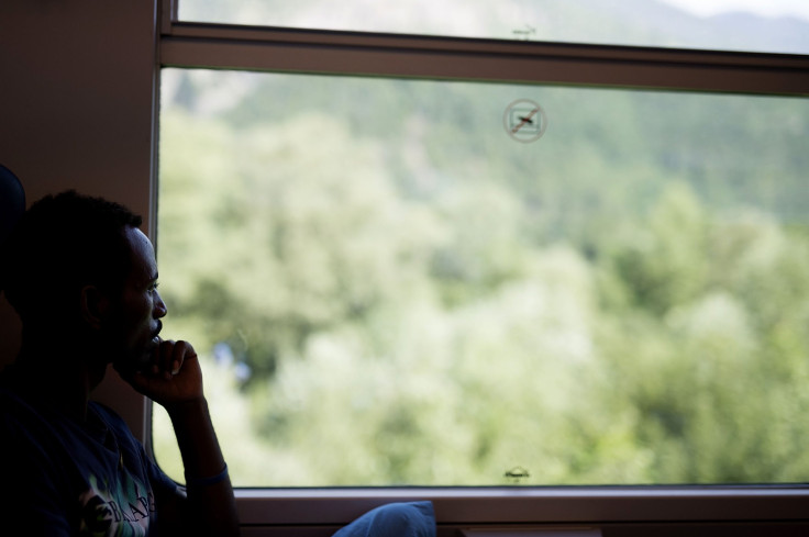 Ethiopian migrant in Italy