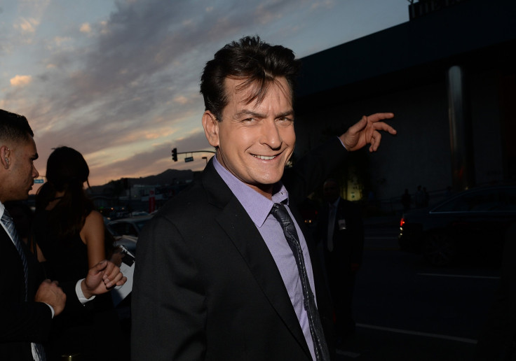 Charlie Sheen celebs support hiv