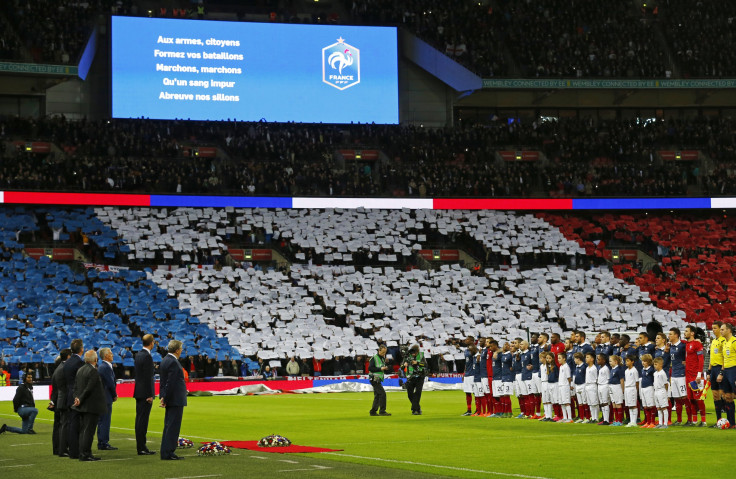 England vs France anthem