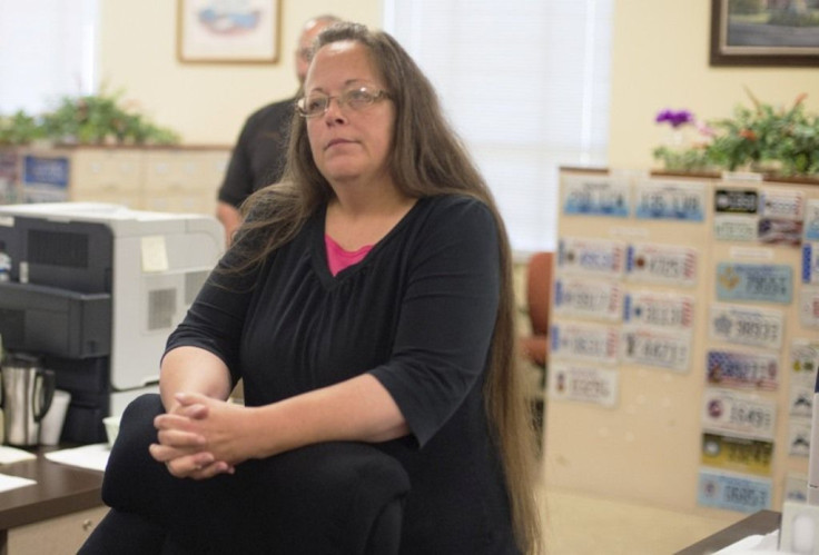 Kentucky clerk Kim Davis