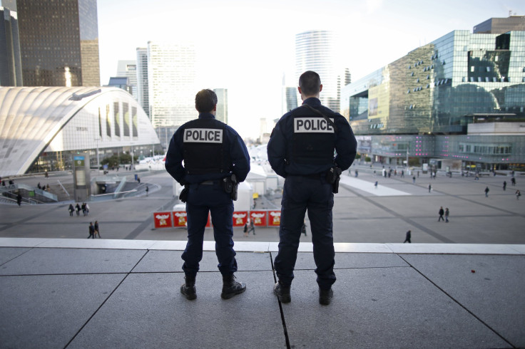 French police on patrol in Paris