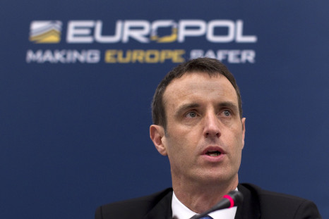Director of Europol Rob Wainwright during a news conference
